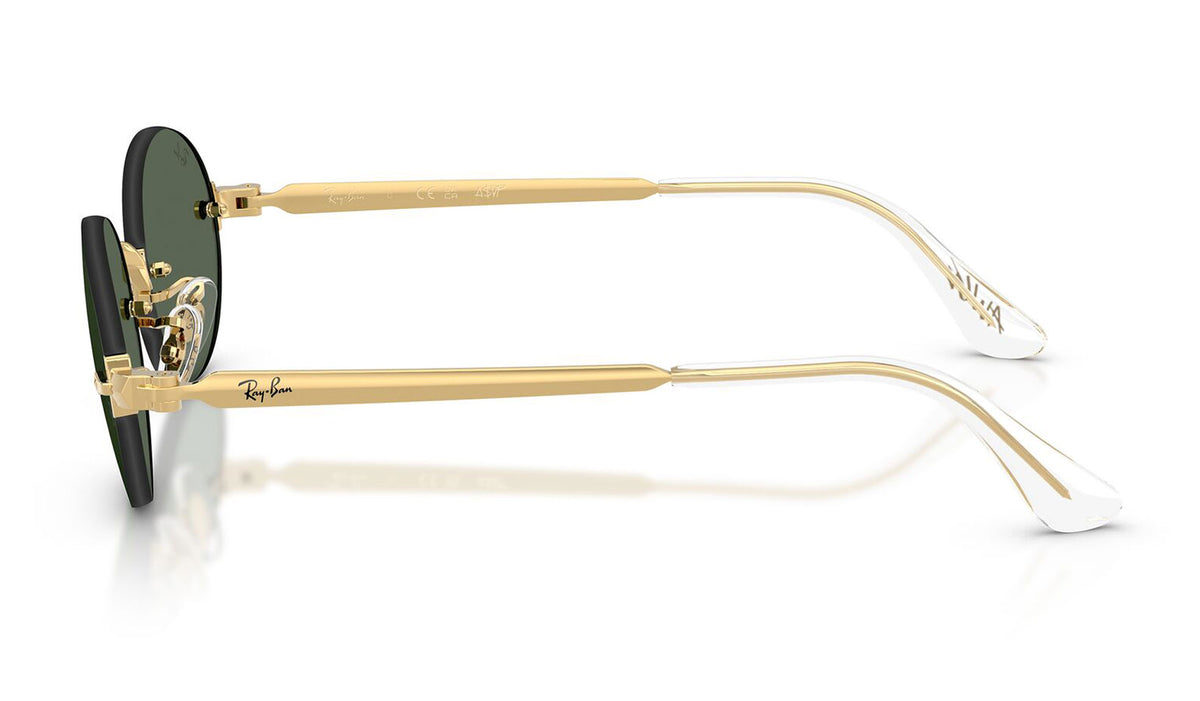 Ray-Ban RB3929 By A$AP Rocky Sunglasses - Arista Gold / Dark Green