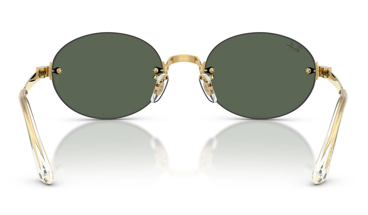 Ray-Ban RB3929 By A$AP Rocky Sunglasses - Arista Gold / Dark Green