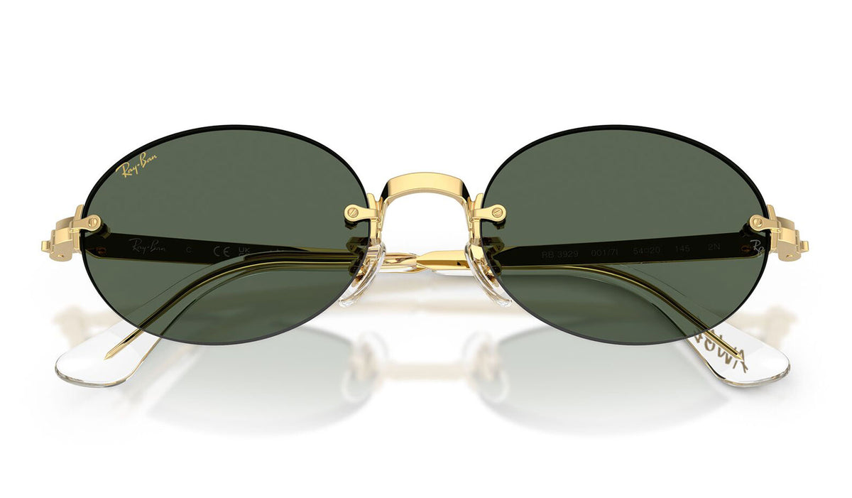 Ray-Ban RB3929 By A$AP Rocky Sunglasses - Arista Gold / Dark Green