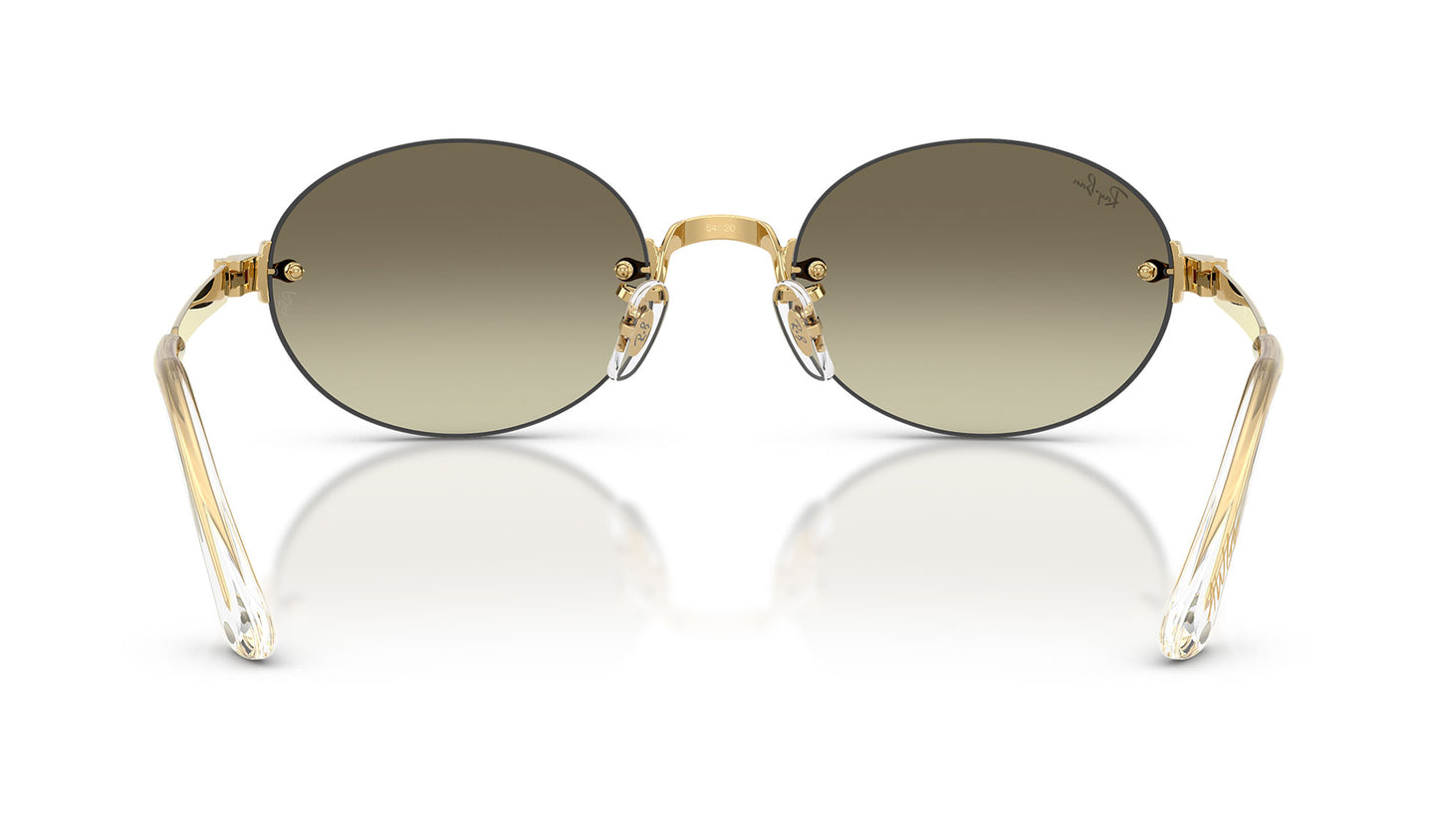 Ray-Ban RB3929 By A$AP Rocky Sunglasses - Arista Gold / Brown Mirror Gold Gradient