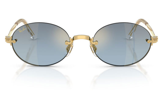 Ray-Ban RB3929 By A$AP Rocky Sunglasses - Arista Gold / Blue Gradient Dark Grey
