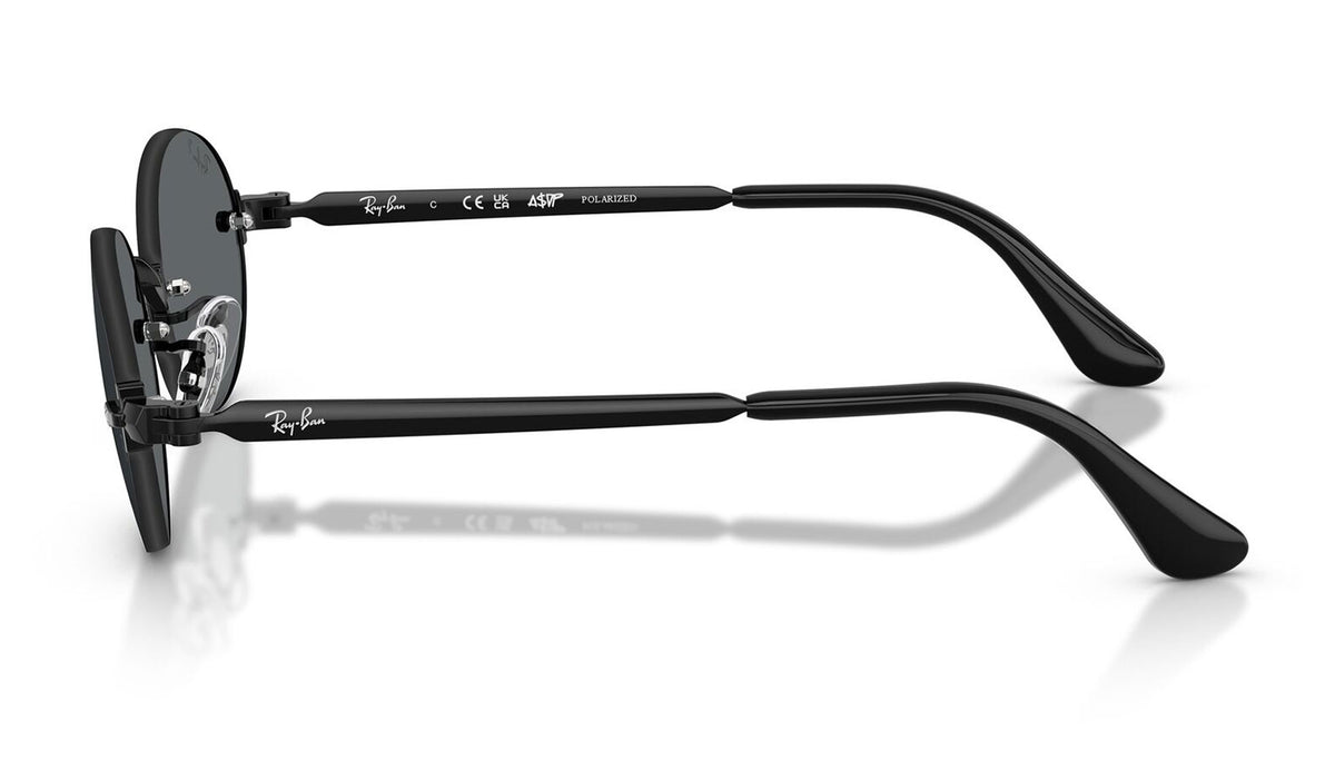 Ray-Ban RB3929 By A$AP Rocky Sunglasses - Black / Dark Grey Polarised
