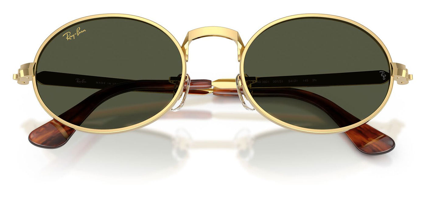 Ray-Ban RB3931 By A$AP Rocky Sunglasses - Arista Gold / Green