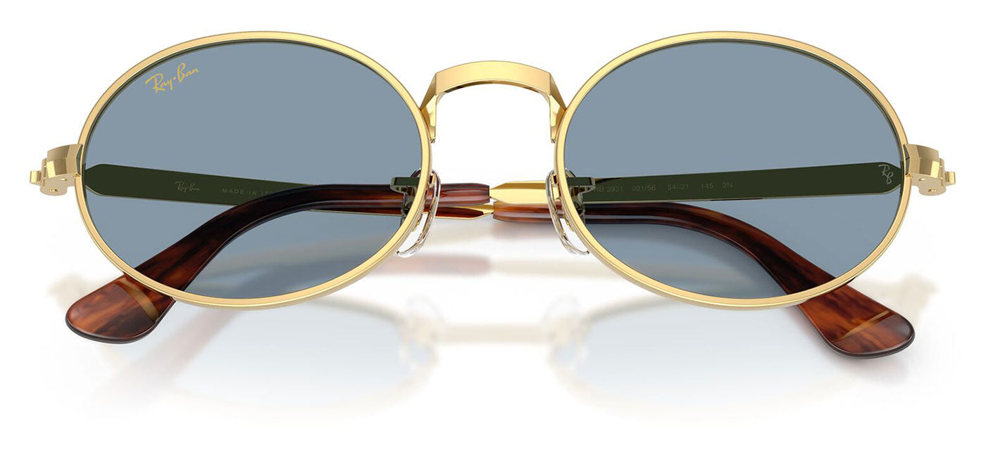 Ray-Ban RB3931 By A$AP Rocky Sunglasses - Arista Gold / Blue