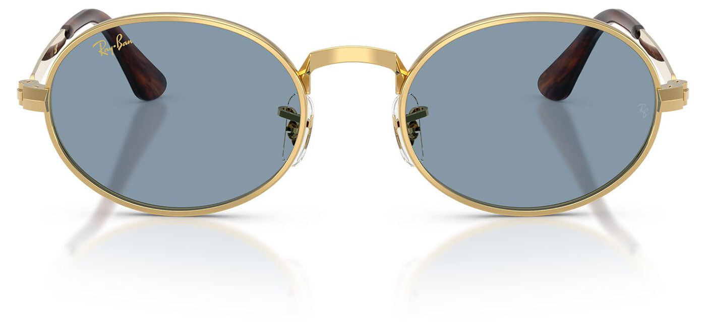 Ray-Ban RB3931 By A$AP Rocky Sunglasses - Arista Gold / Blue