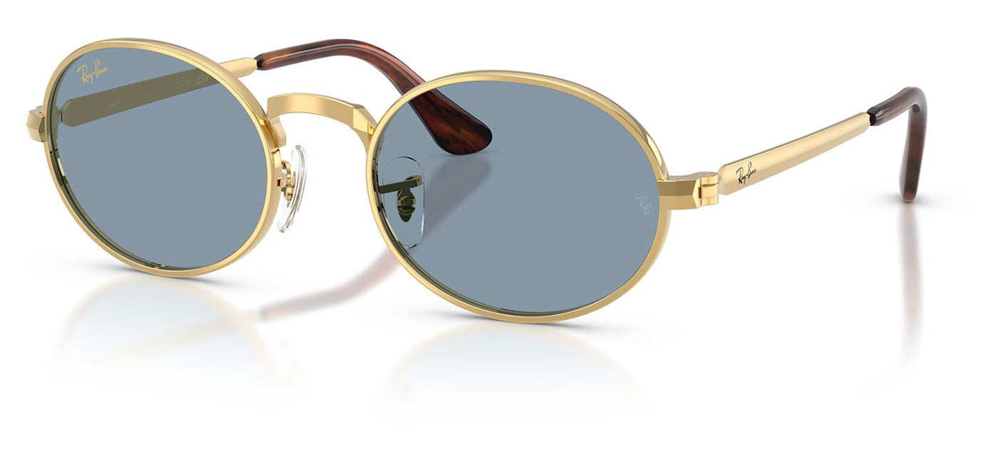 Ray-Ban RB3931 By A$AP Rocky Sunglasses - Arista Gold / Blue