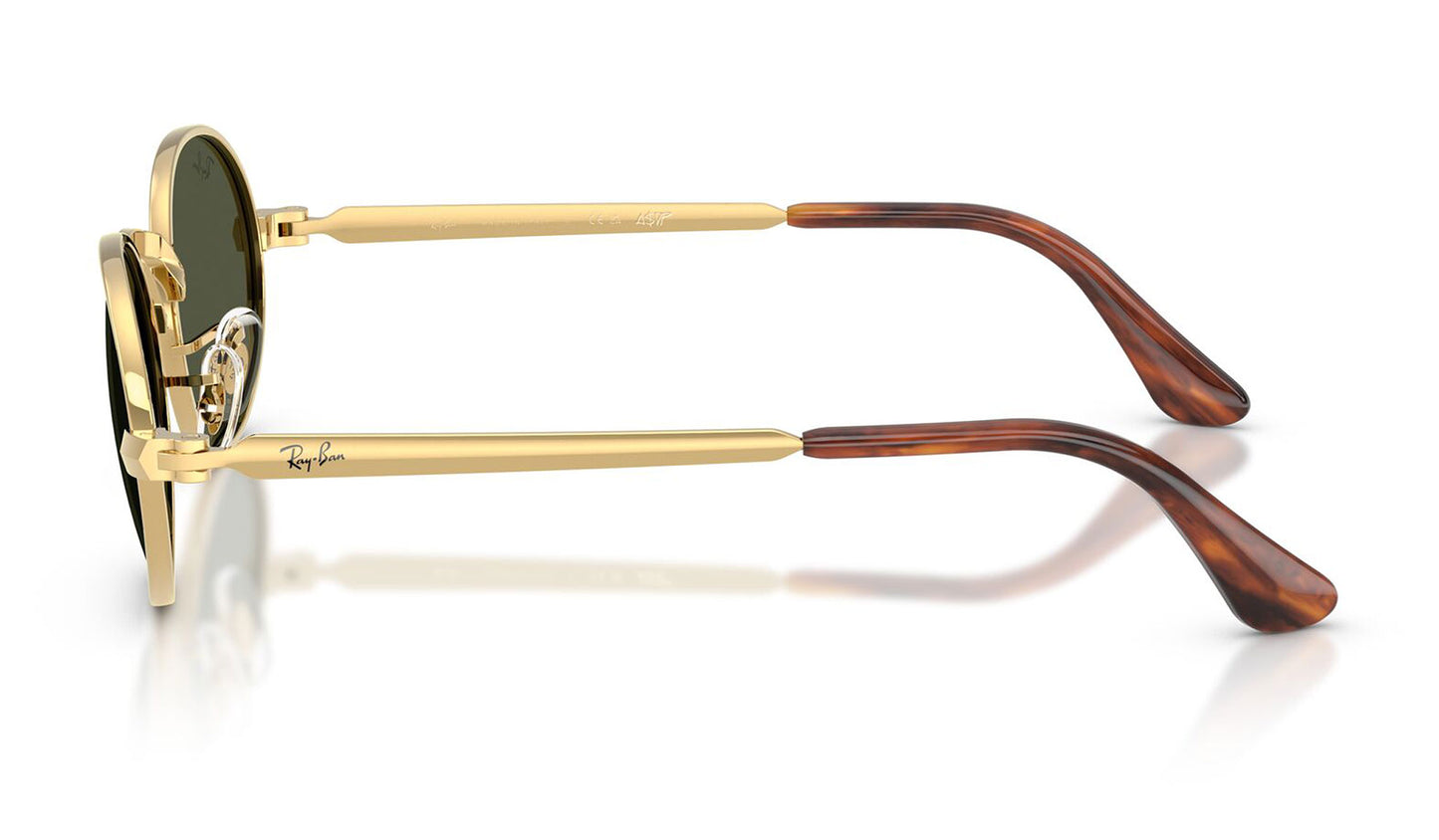 Ray-Ban RB3931 By A$AP Rocky Sunglasses - Arista Gold / Green