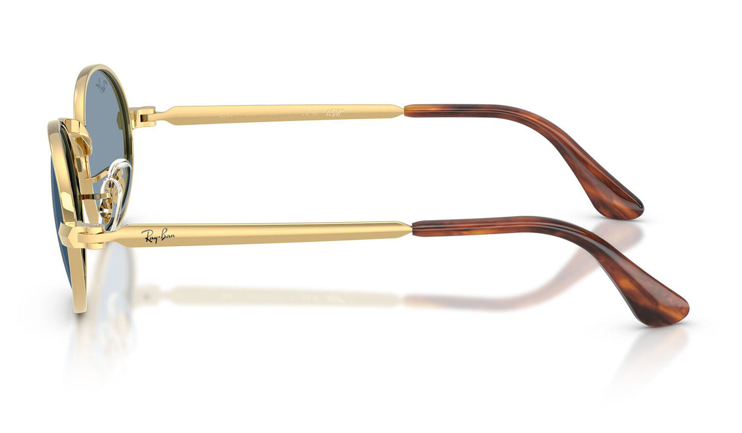 Ray-Ban RB3931 By A$AP Rocky Sunglasses - Arista Gold / Blue