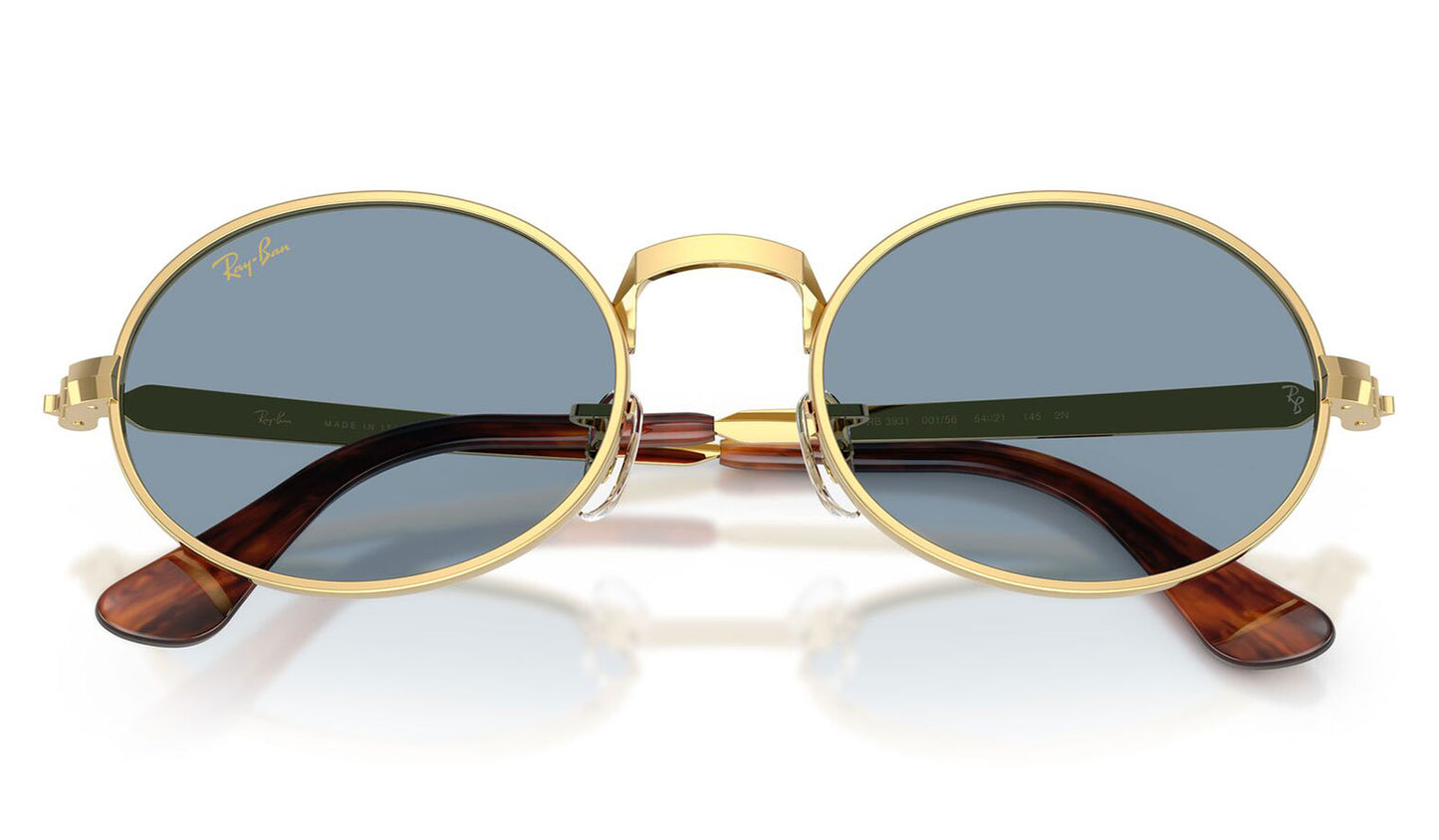 Ray-Ban RB3931 By A$AP Rocky Sunglasses - Arista Gold / Blue