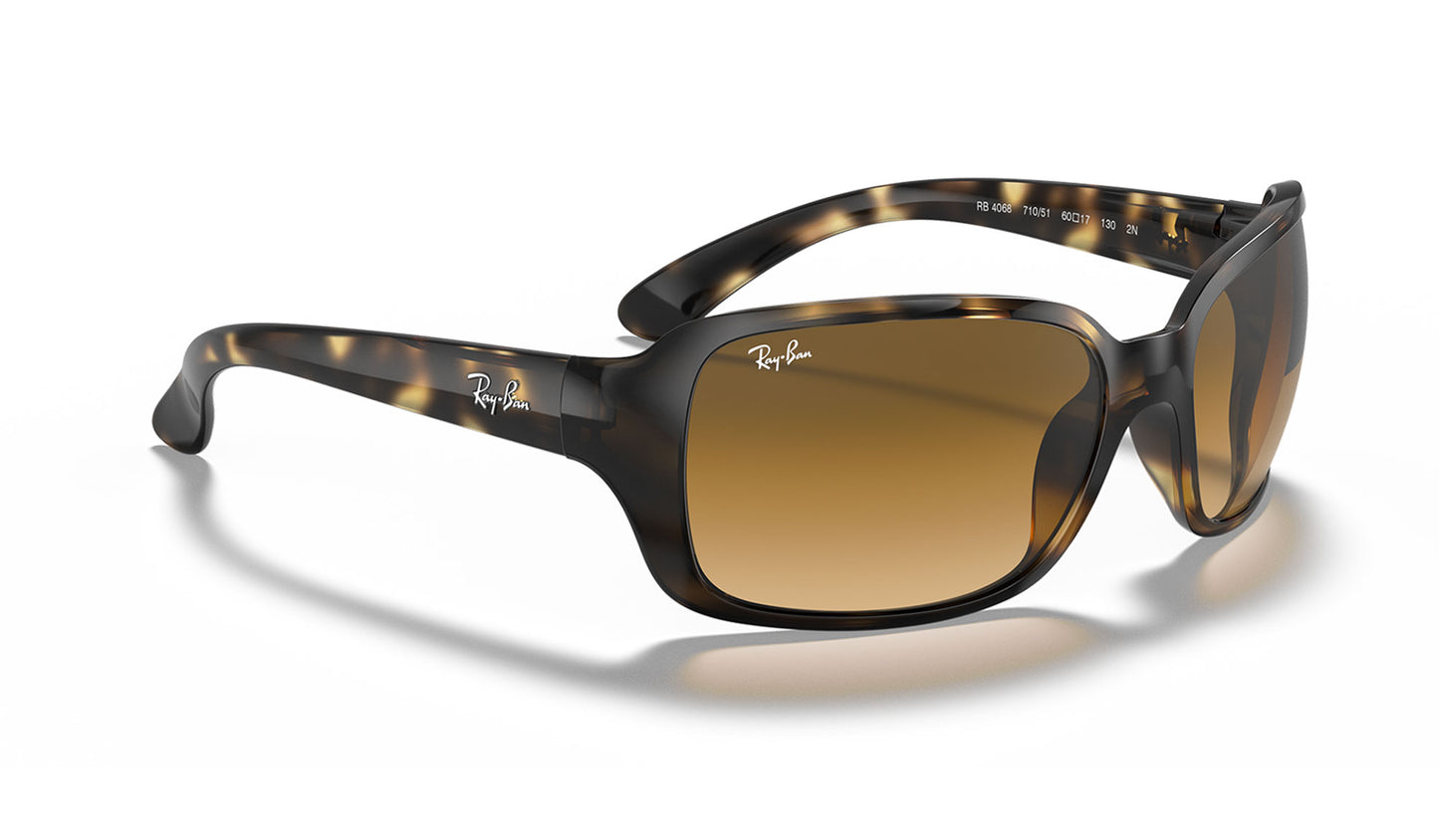 Ray-Ban RB4068 Sunglasses - Light Havana / Brown Gradient