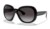 Ray-Ban RB4098 Jackie Ohh II Sunglasses - Black / Grey Gradient