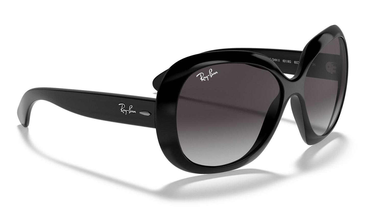 Ray-Ban RB4098 Jackie Ohh II Sunglasses - Black / Grey Gradient