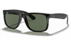 Ray-Ban RB4165 Justin Sunglasses - Black / Green