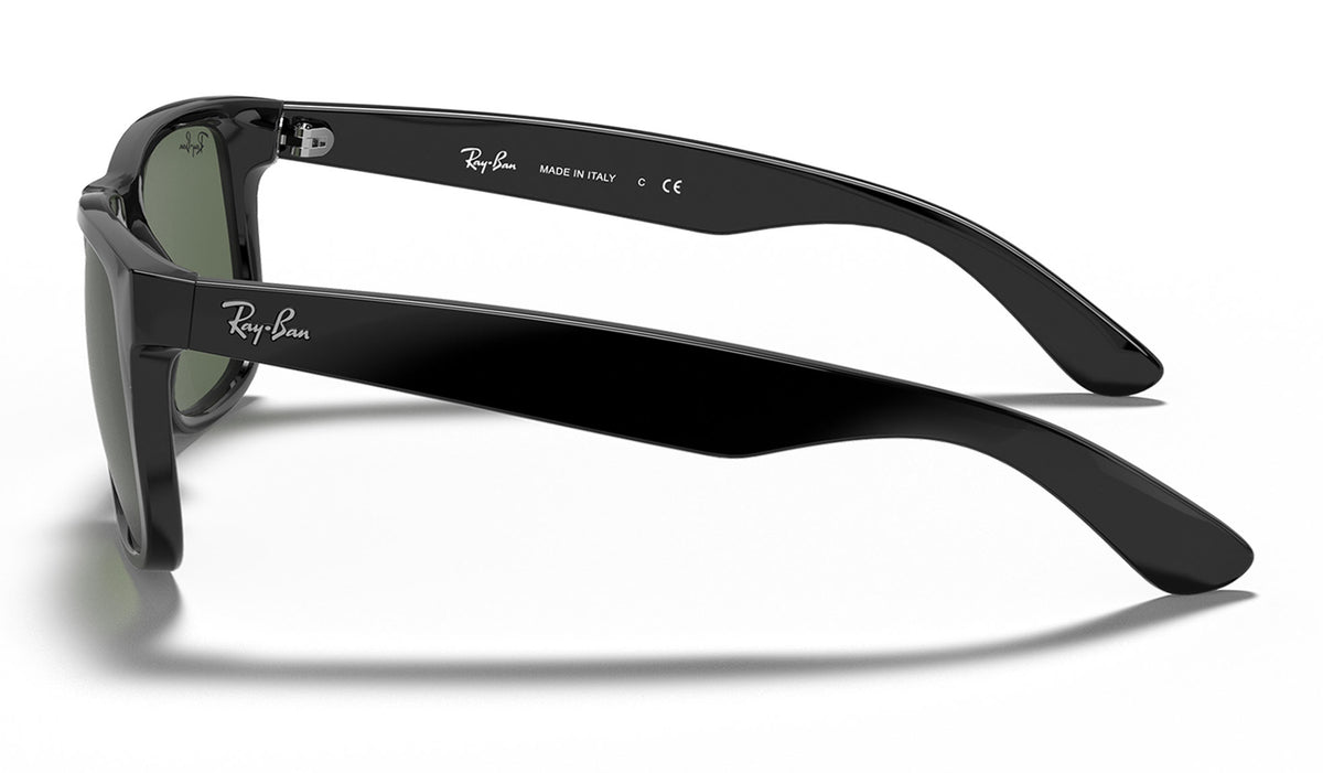 Ray-Ban RB4165 Justin Sunglasses - Black / Green