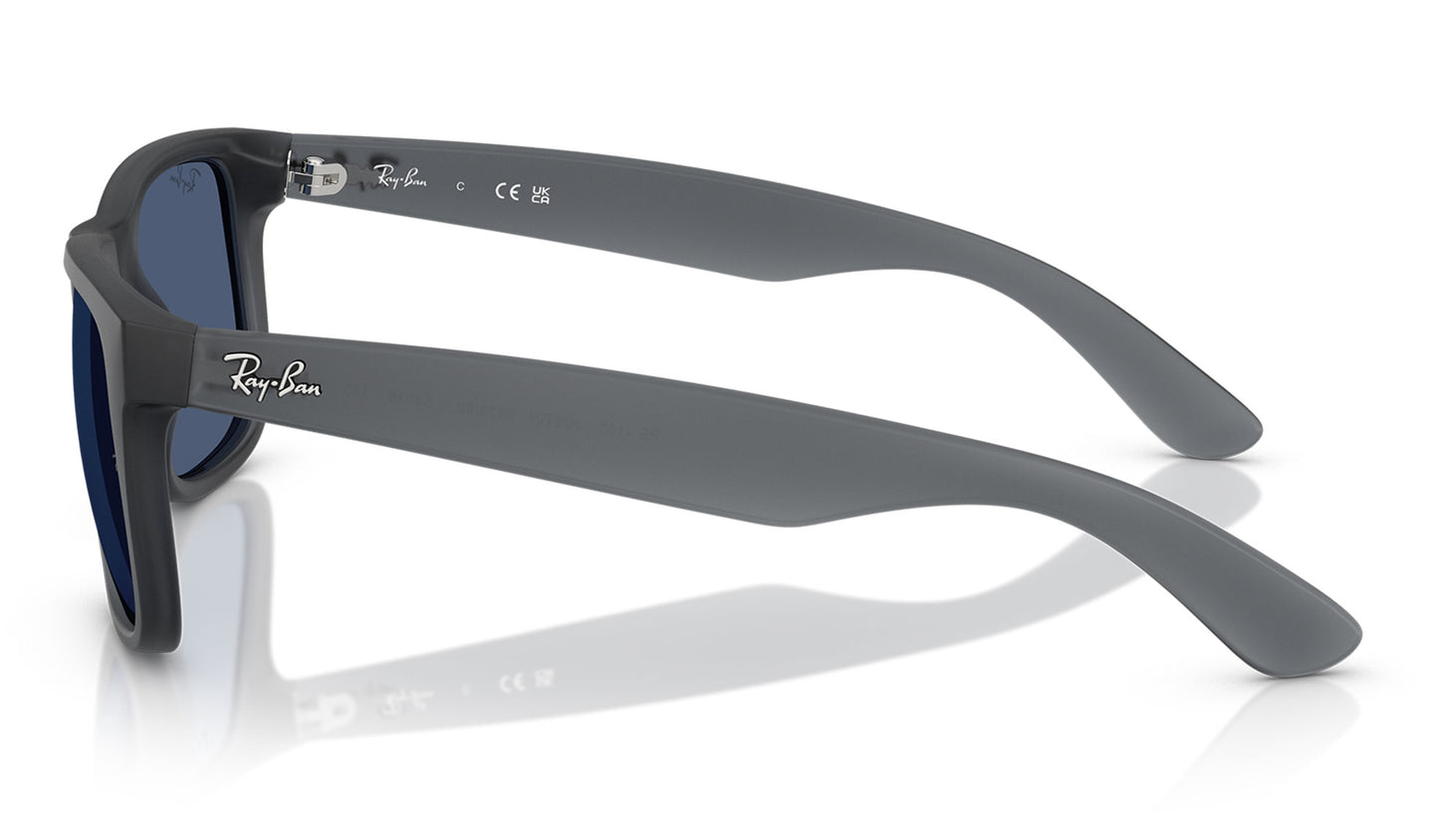 Ray-Ban RB4165 Justin Sunglasses - Opal Grey / Dark Blue