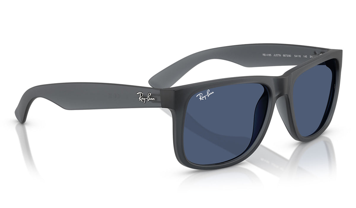 Ray-Ban RB4165 Justin Sunglasses - Opal Grey / Dark Blue