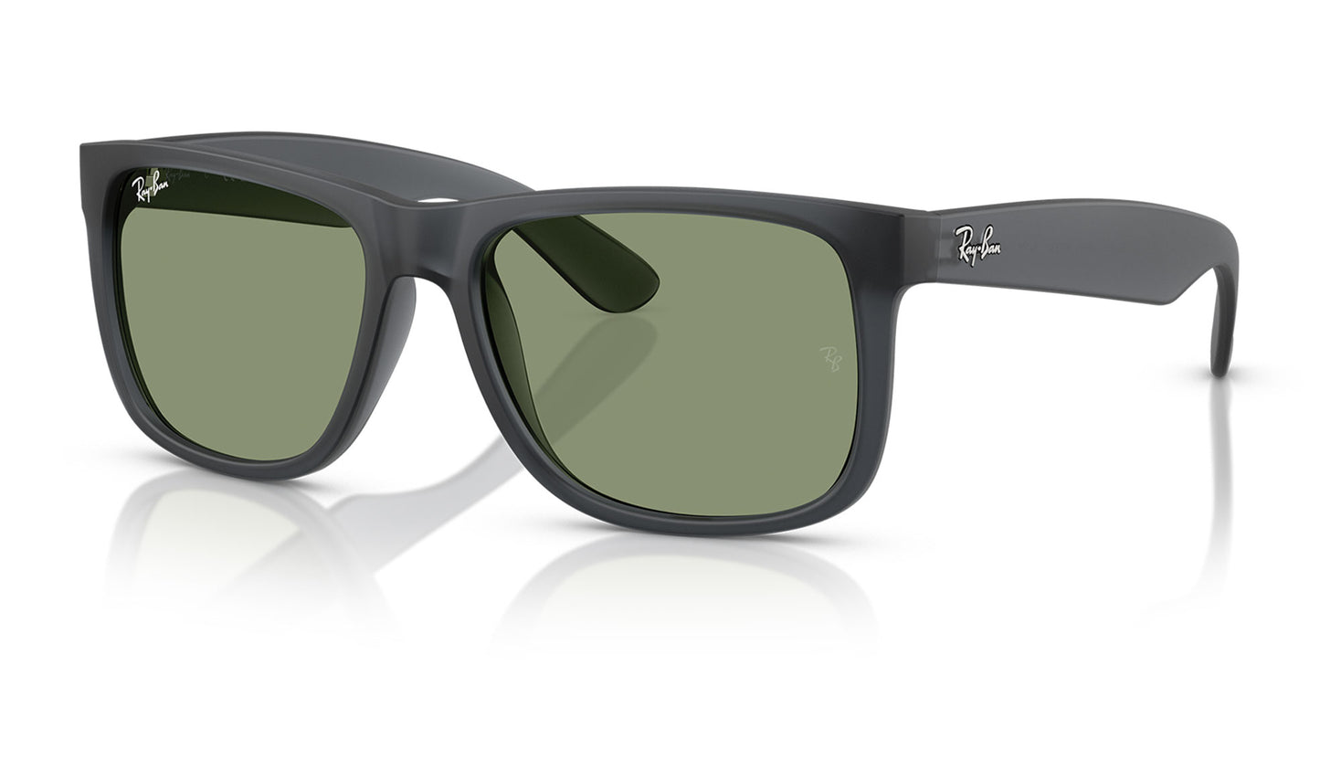 Ray-Ban RB4165 Justin Sunglasses - Opal Grey / Green