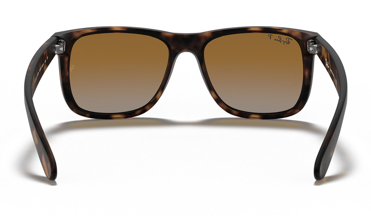 Ray-Ban RB4165 Justin Sunglasses - Tortoise / Brown Gradient Polarised