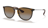 Ray-Ban RB4171 Erika Sunglasses - Tortoise / Brown Gradient Polarised