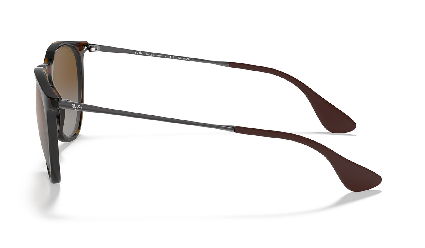 Ray-Ban RB4171 Erika Sunglasses - Tortoise / Brown Gradient Polarised