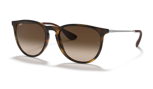 Ray-Ban RB4171 Erika Sunglasses - Brown Rubber / Brown Gradient