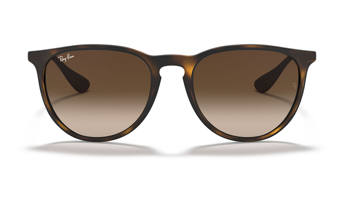 Ray-Ban RB4171 Erika Sunglasses - Brown Rubber / Brown Gradient