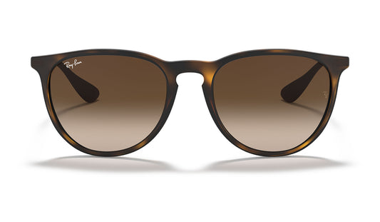 Ray-Ban RB4171 Erika Sunglasses - Brown Rubber / Brown Gradient