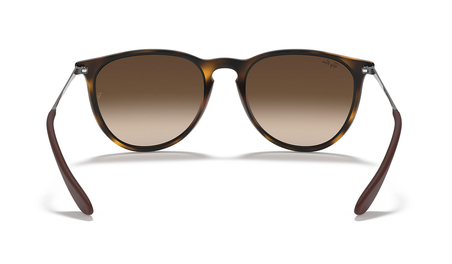 Ray-Ban RB4171 Erika Sunglasses - Brown Rubber / Brown Gradient
