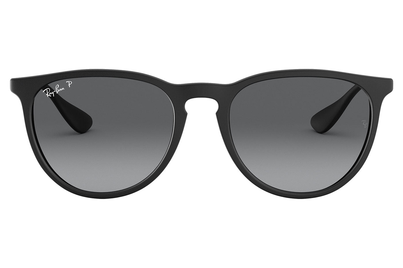 Ray-Ban RB4171 Erika Sunglasses - Rubber Black / Light Grey Gradient