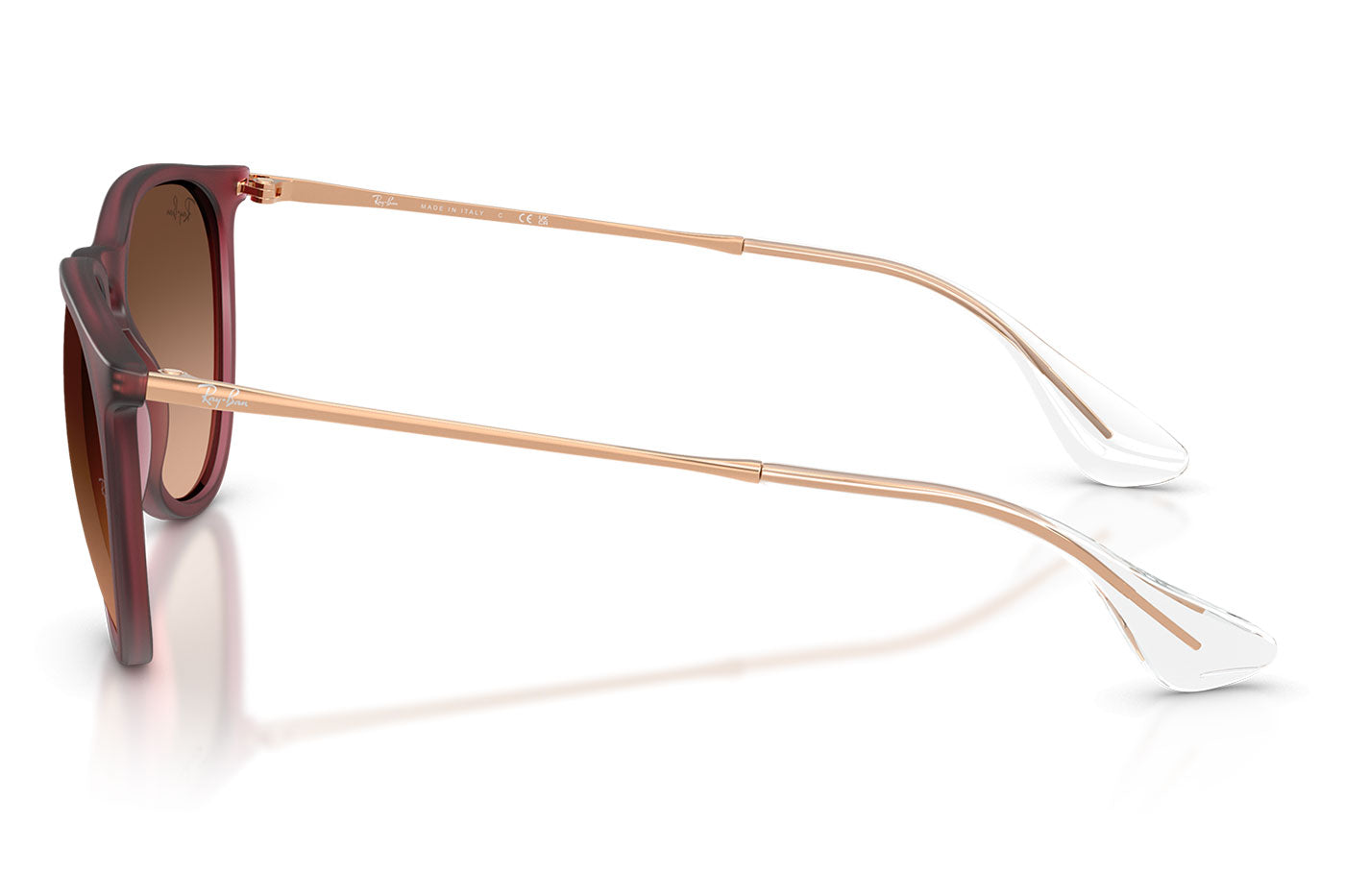 Ray-Ban RB4171 Erika Sunglasses - Rubber Violet / Pink Gradient Brown