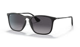 Ray-Ban RB4187 Chris Sunglasses - Black / Grey Gradient