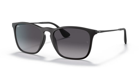 Ray-Ban RB4187 Chris Sunglasses - Black / Grey Gradient