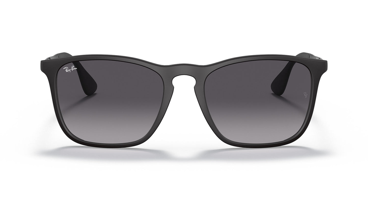 Ray-Ban RB4187 Chris Sunglasses - Black / Grey Gradient