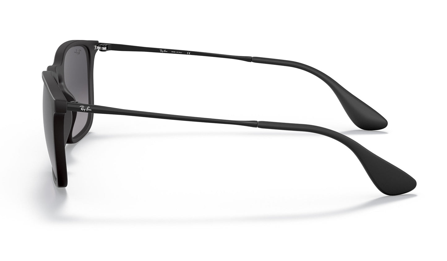 Ray-Ban RB4187 Chris Sunglasses - Black / Grey Gradient