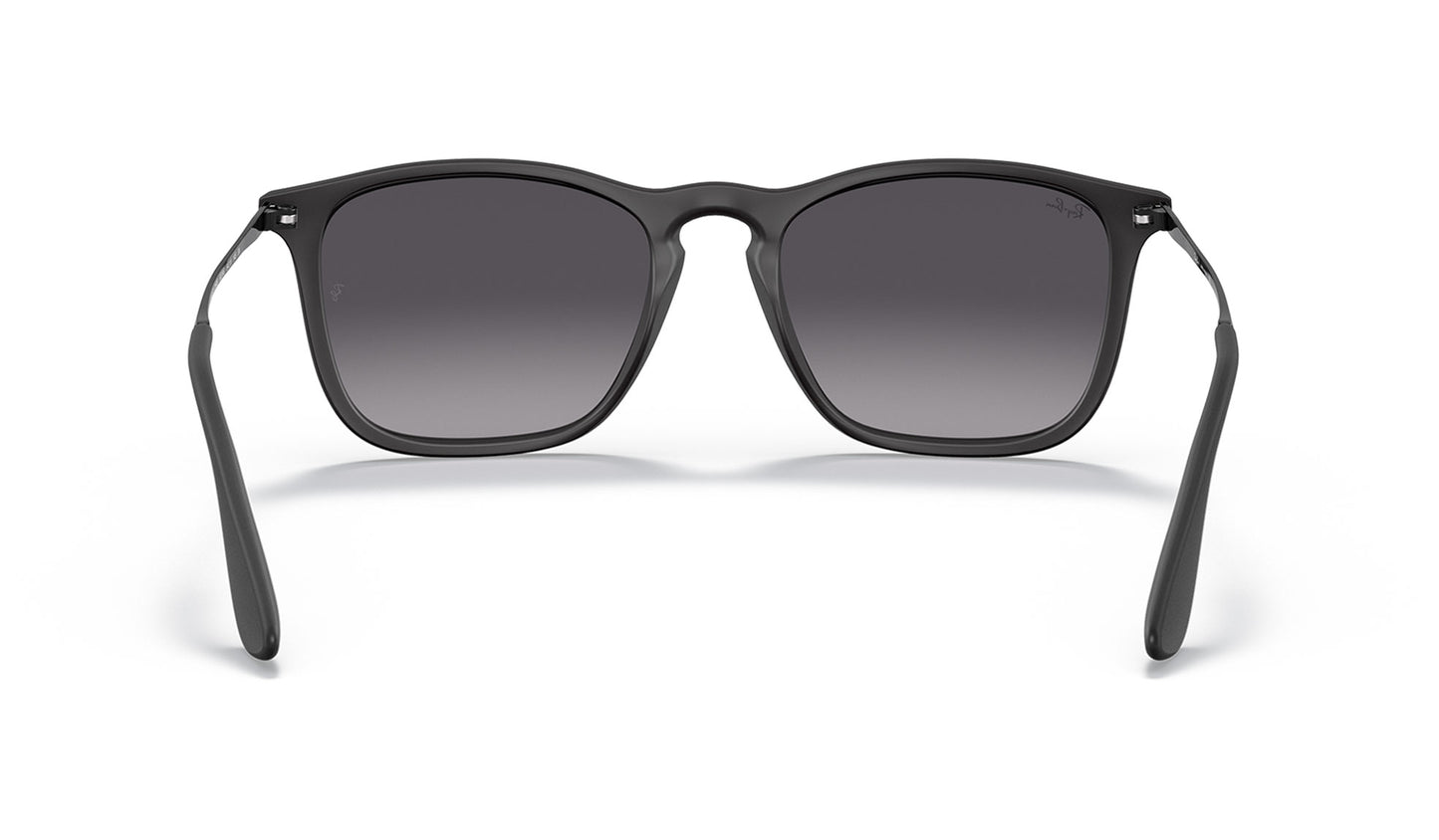 Ray-Ban RB4187 Chris Sunglasses - Black / Grey Gradient