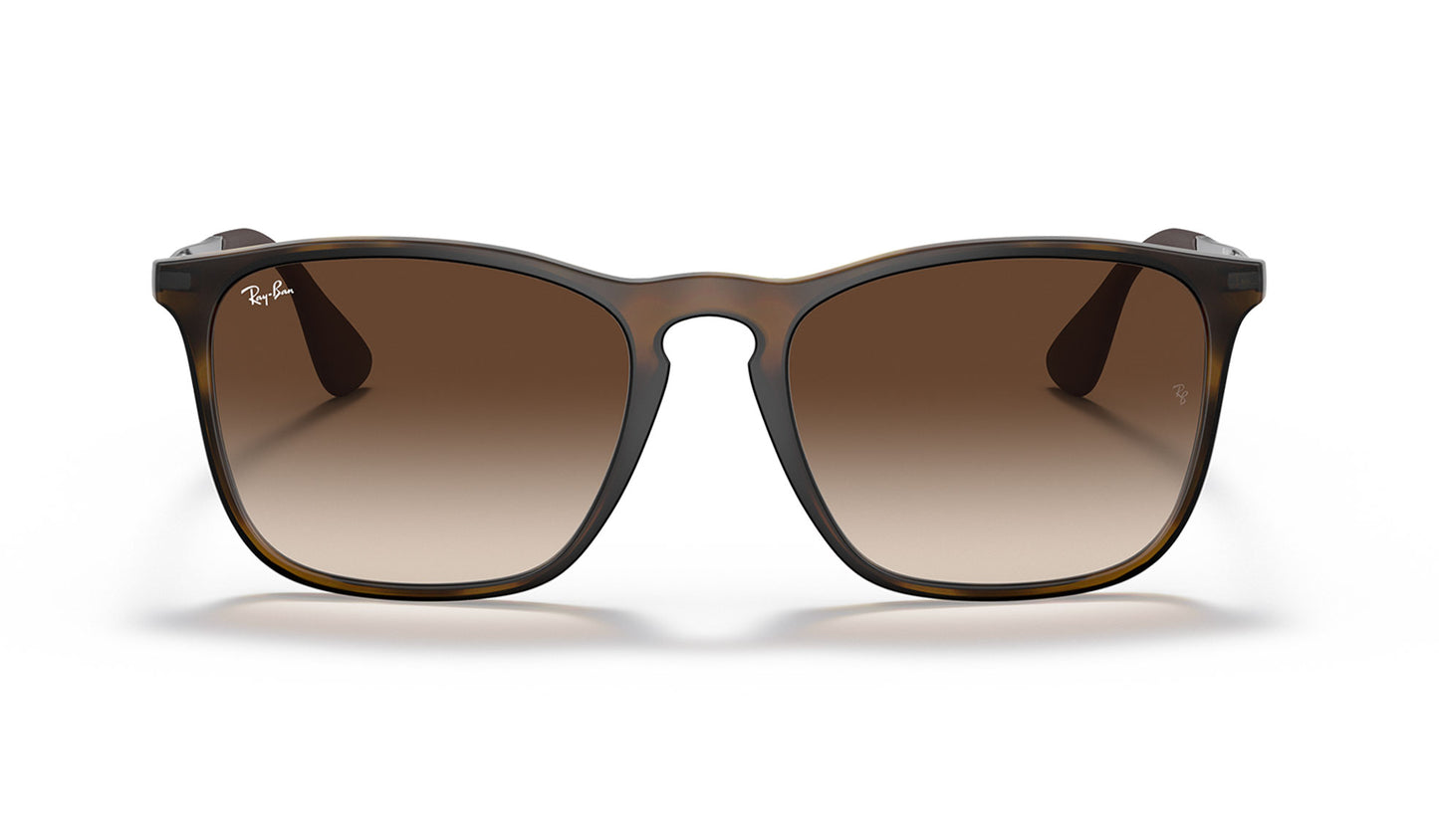 Ray-Ban RB4187 Chris Sunglasses - Tortoise / Brown Gradient