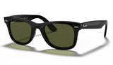 Ray-Ban RB4340 Wayfarer Ease Sunglasses - Black / Green Polarised