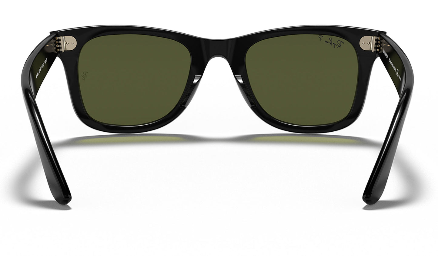 Ray-Ban RB4340 Wayfarer Ease Sunglasses - Black / Green Polarised