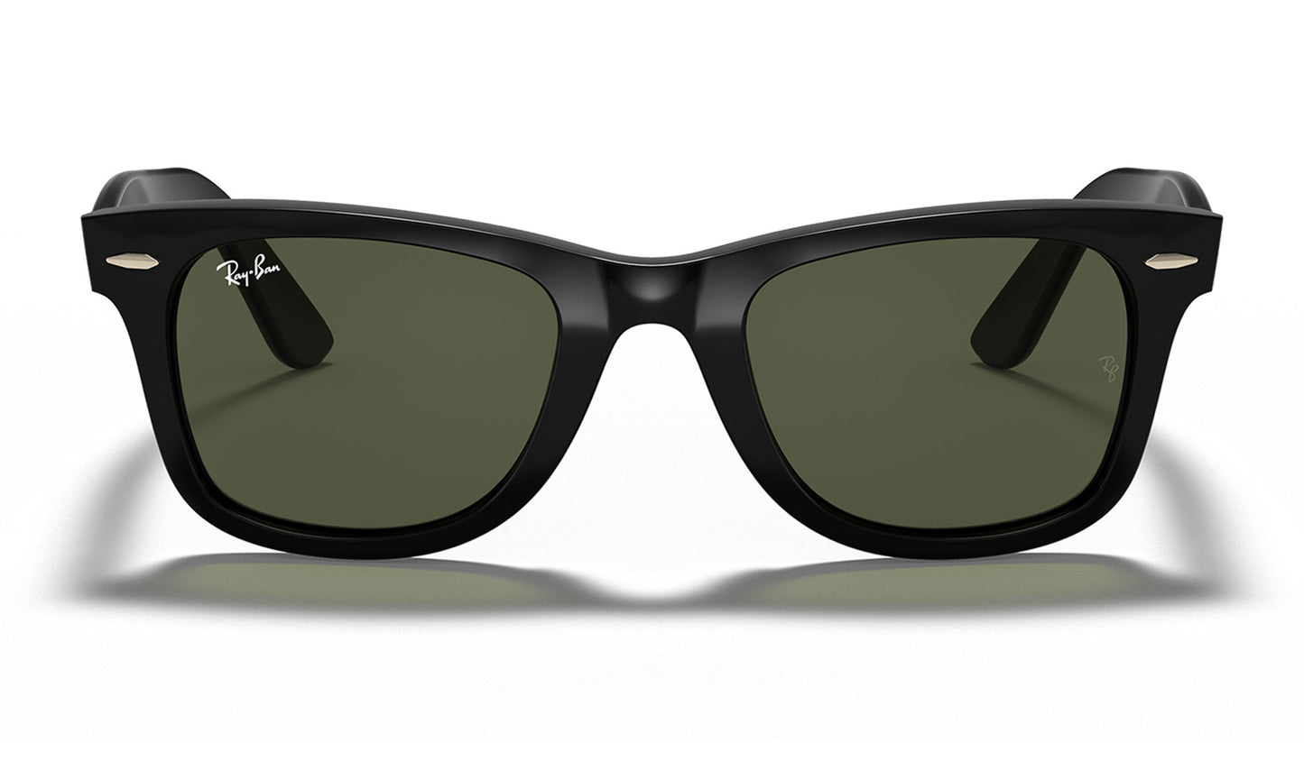 Ray-Ban RB4340 Wayfarer Ease Sunglasses - Black / Green