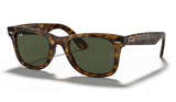Ray-Ban RB4340 Wayfarer Ease Sunglasses - Tortoise / Green