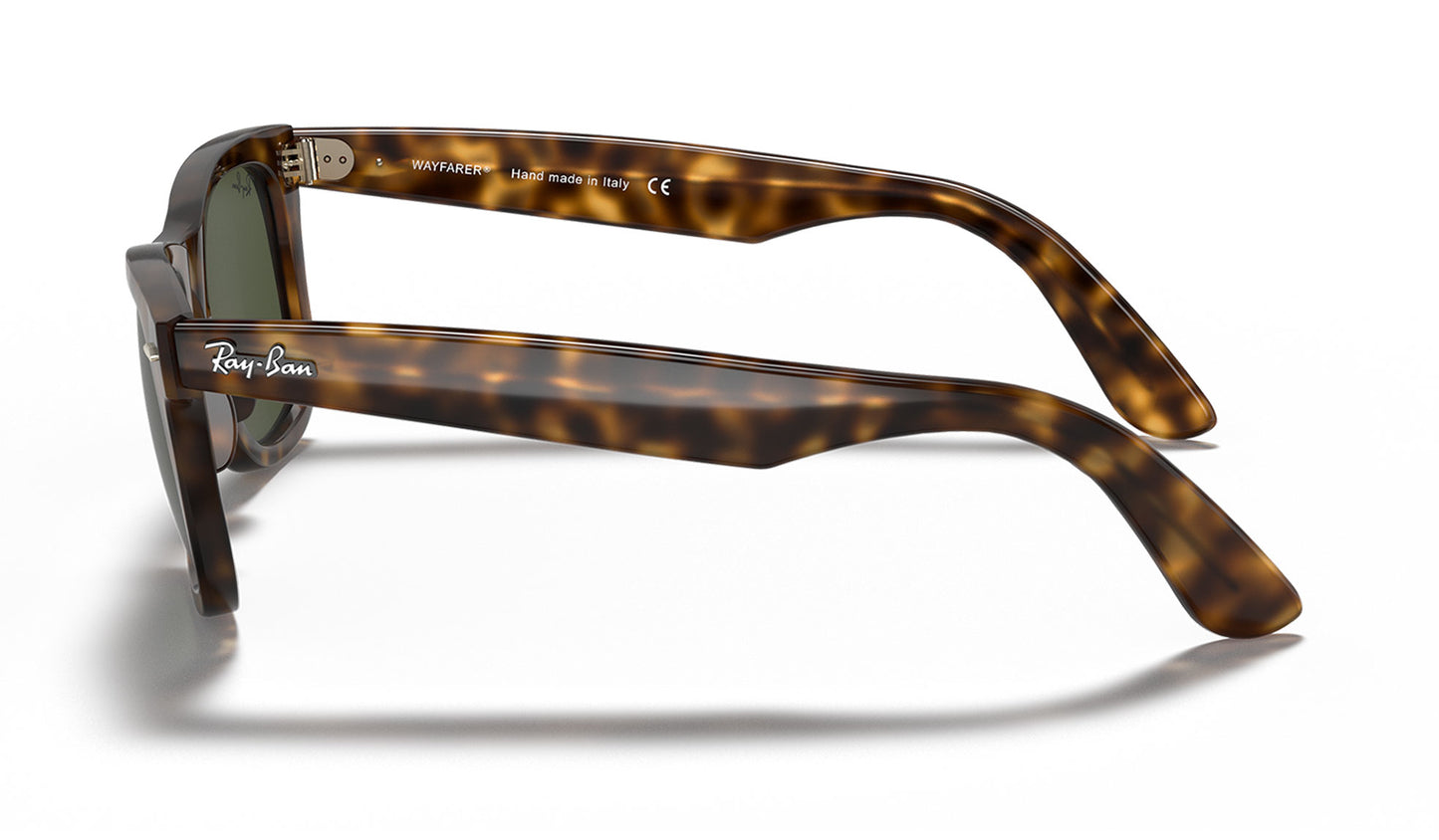 Ray-Ban RB4340 Wayfarer Ease Sunglasses - Tortoise / Green