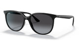 Ray-Ban RB4378 Sunglasses - Black / Grey Gradient