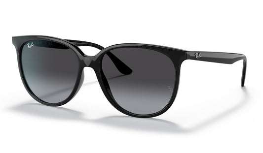 Ray-Ban RB4378 Sunglasses - Black / Grey Gradient