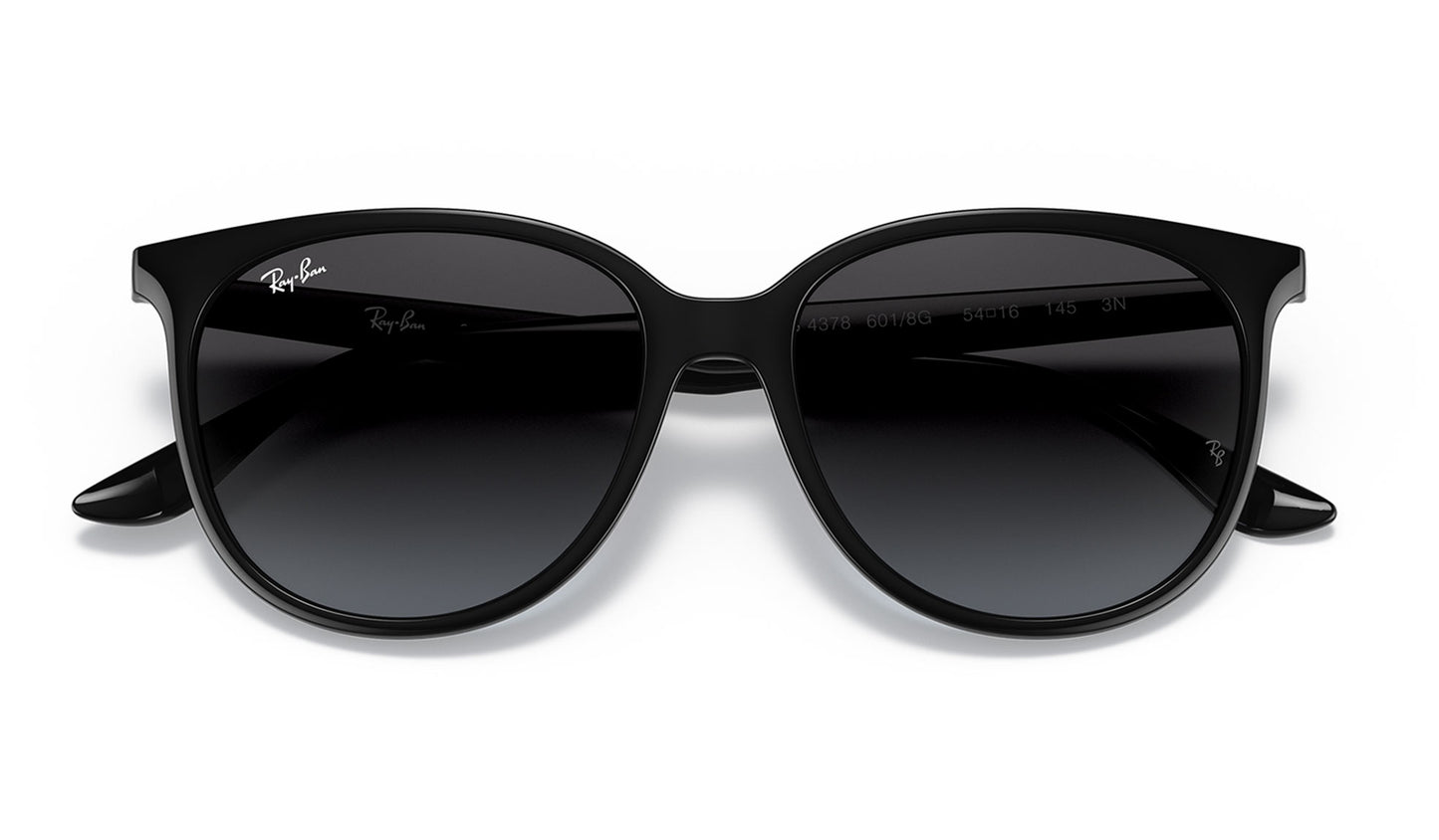 Ray-Ban RB4378 Sunglasses - Black / Grey Gradient