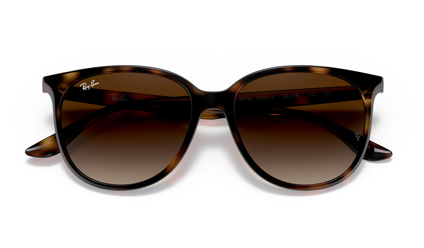 Ray-Ban RB4378 Sunglasses - Havana / Brown Gradient