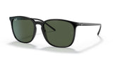Ray-Ban RB4387 Sunglasses - Black / Green