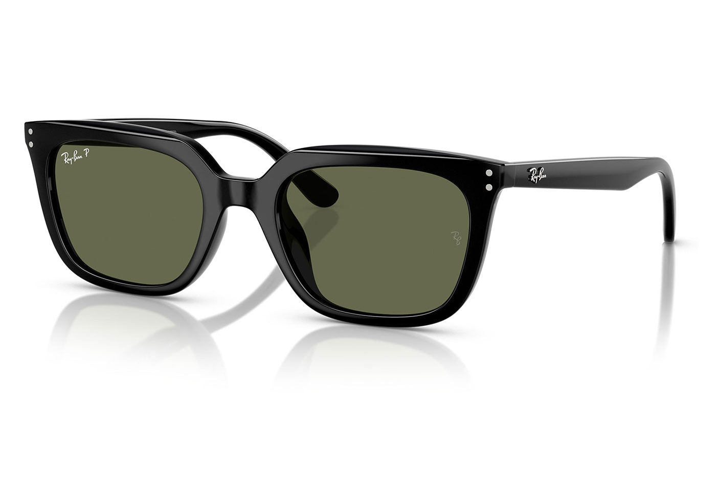 Ray-Ban RB4439D Sunglasses - Black / Dark Green Polar