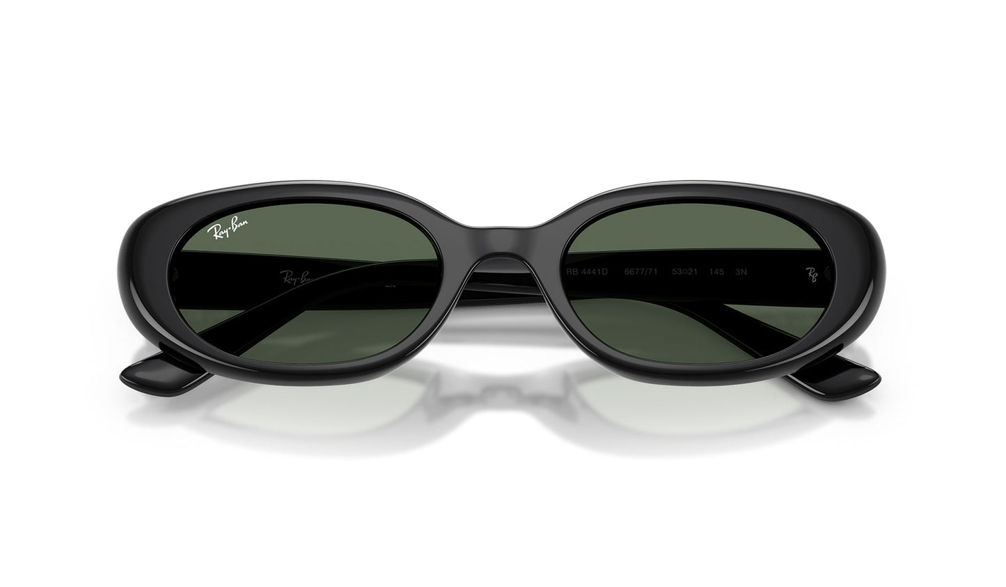 Ray-Ban RB4441D Sunglasses - Black / Dark Green