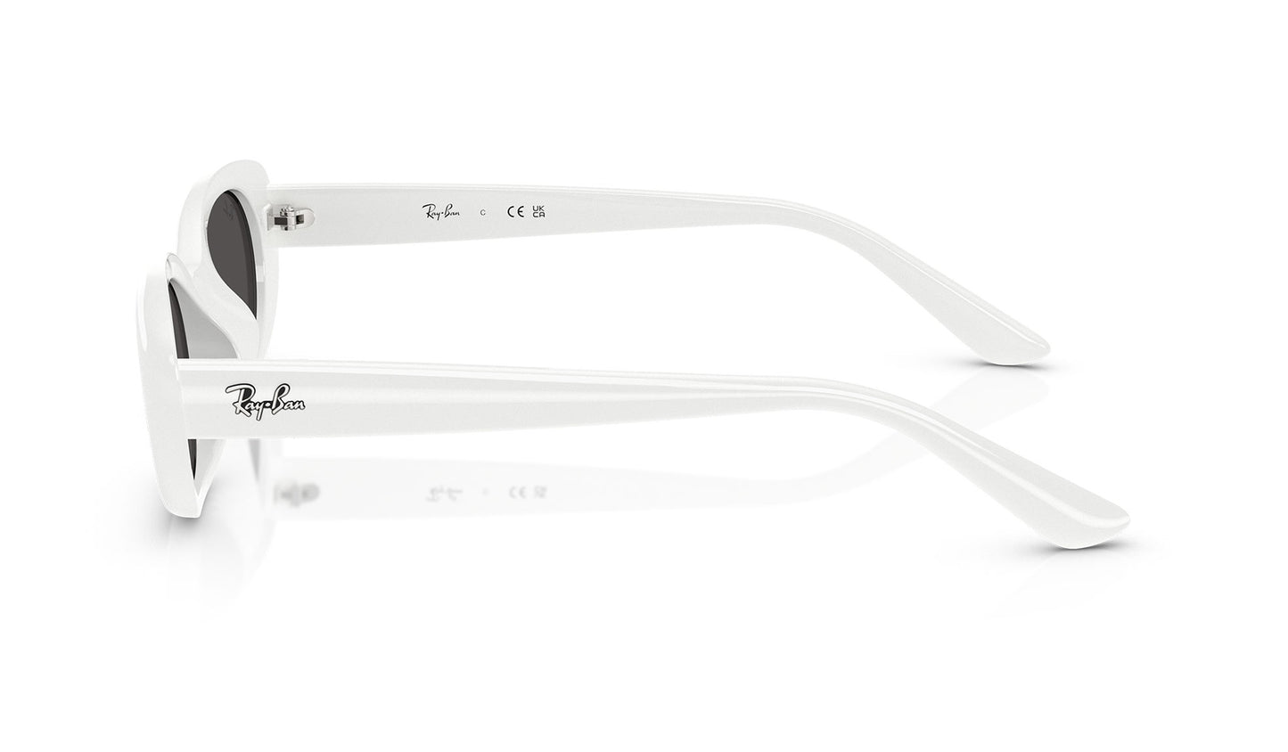 Ray-Ban RB4441D Sunglasses - White / Dark Grey