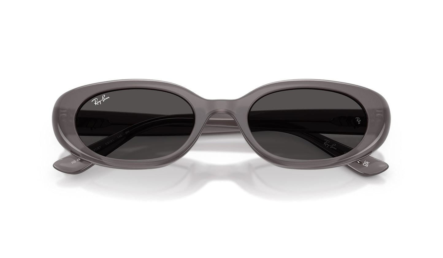 Ray-Ban RB4441D Sunglasses - Transparent Dark Grey / Dark Grey
